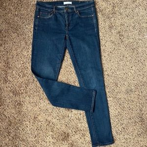 The LOFT Modern Skinny Dark Wash Jeans
